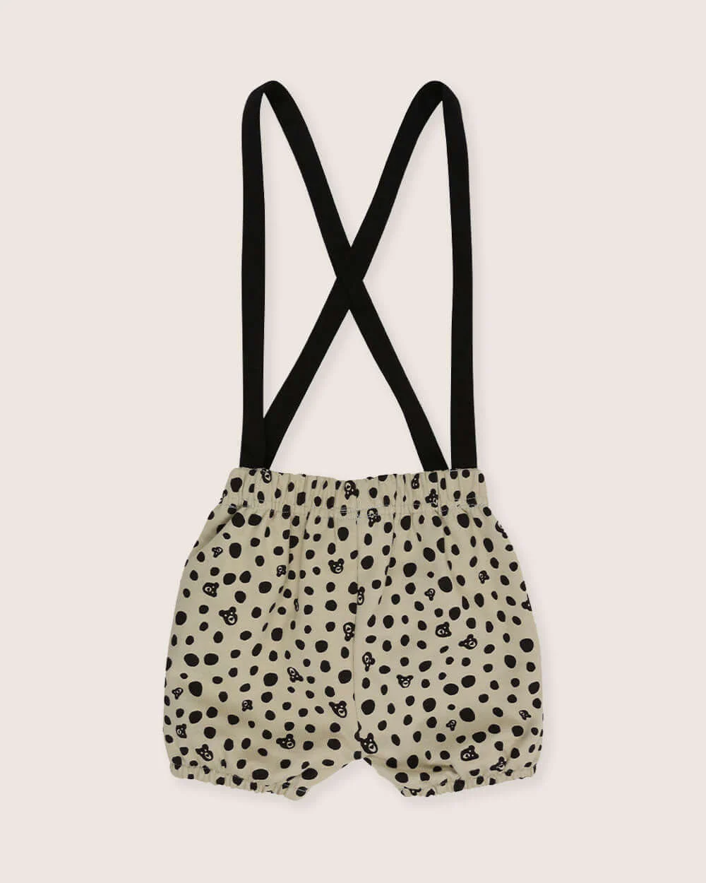Grey Spotty Bear Print Bracer Bloomers - Image 4