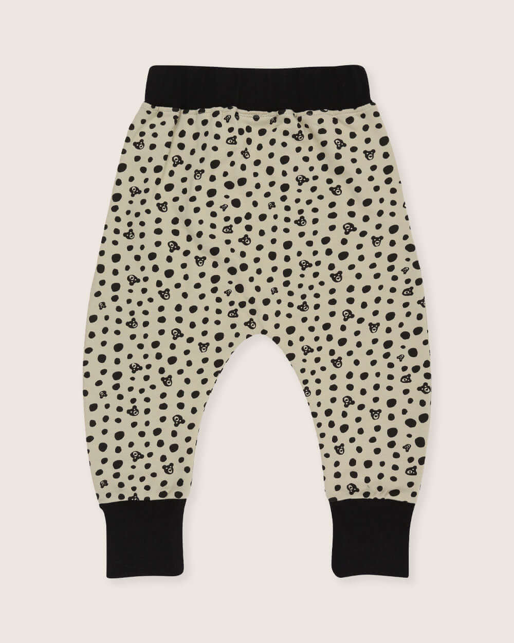 Grey Spotty Bear Print Joggers - Image 5