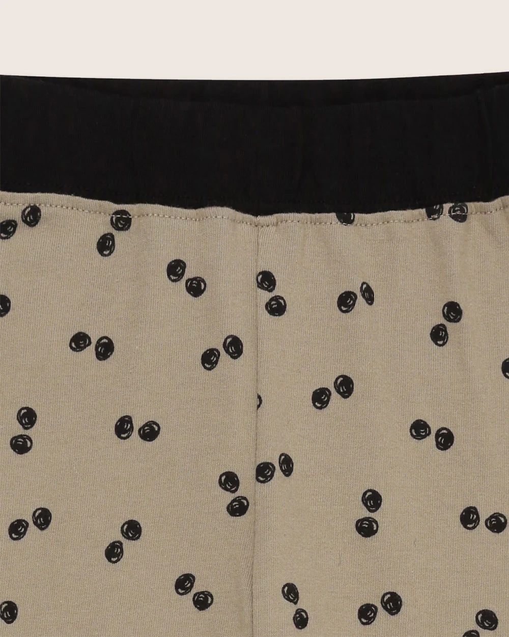 Brown Peapod Print Leggings - Image 3